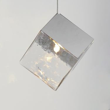 ET2 Ice Cube LED Pendant Polished Chrome