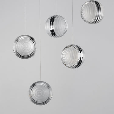 ET2 Pulse 5-Light LED Pendant Polished Chrome