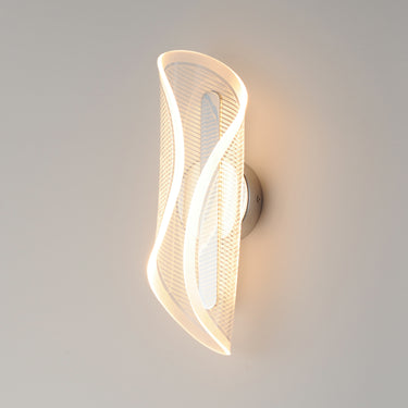 ET2 Manta 17" LED Wall Sconce Polished Chrome