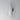 ET2 Manta curled acrylic wall sconce, 17 in Polished Chrome, alternate view