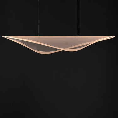 ET2 Manta 59" LED Linear Pendant Polished Chrome