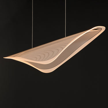 ET2 Manta 59" LED Linear Pendant Polished Chrome