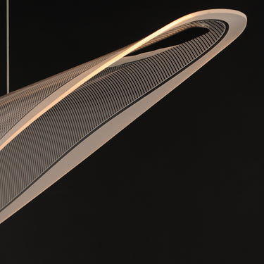 ET2 Manta 70" LED Linear Pendant Polished Chrome