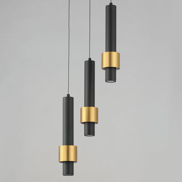 ET2 Reveal 3-Light LED Pendant Black/Gold
