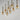 ET2 Reveal 8-Light LED Pendant Satin Nickel/Satin Brass
