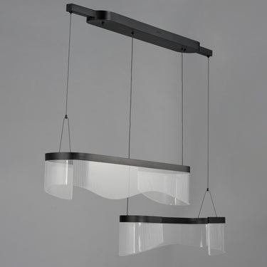 ET2 Sonata 2-Light Linear LED Pendant Black