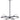 ET2 Gyro II 3-Light LED Pendant Black/Polished Chrome