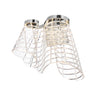 ET2 Tartan LED Wall Sconce Polished Chrome