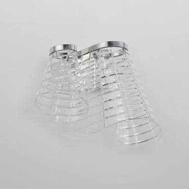 ET2 Tartan LED Wall Sconce Polished Chrome