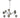 Asteroid Multi Light Pendant by ET2 - E24823-138PC