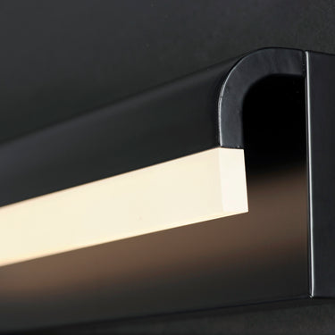 ET2 Waterfall 36" LED Bath Vanity Black