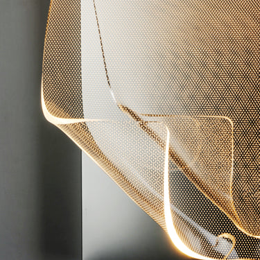 ET2 Rinkle LED Wall Sconce Polished Chrome