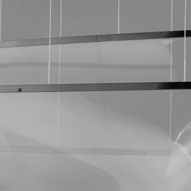 ET2 Rinkle 3-Light Linear LED Pendant Brushed Gunmetal
