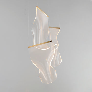 ET2 Rinkle 3-Light LED Multi Pendant French Gold