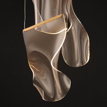 ET2 Rinkle 3-Light LED Multi Pendant French Gold