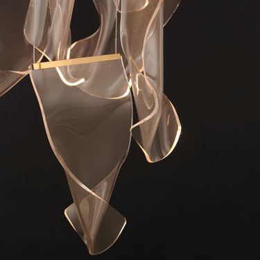 ET2 Rinkle 6-Light LED Multi Pendant French Gold