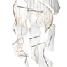 ET2 Rinkle 28" 14-Light LED Pendant Polished Chrome