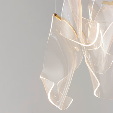 ET2 Rinkle 13-Light Rectalinear LED Pendant French Gold