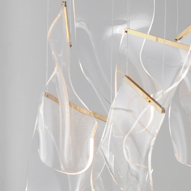 ET2 Rinkle 24-Light LED Pendant French Gold