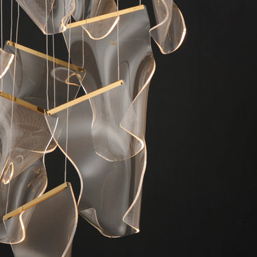 ET2 Rinkle 24-Light LED Pendant French Gold