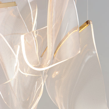 ET2 Rinkle 24-Light LED Pendant French Gold