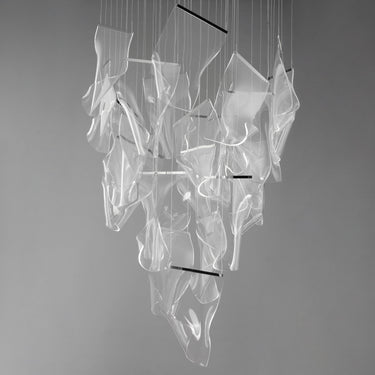 ET2 Rinkle 24-Light LED Pendant Polished Chrome
