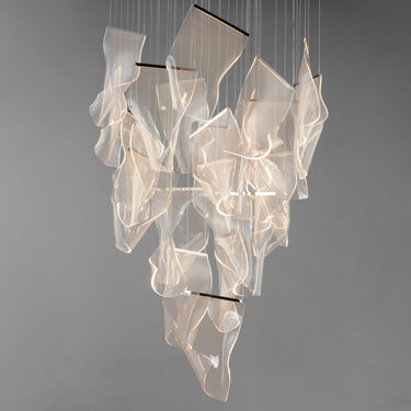 ET2 Rinkle 24-Light LED Pendant Polished Chrome