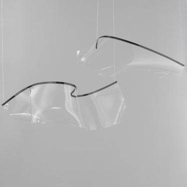 ET2 Rinkle Modular 2-Light LED Pendant Brushed Gunmetal