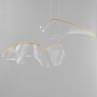 ET2 Rinkle Modular 2-Light LED Pendant French Gold