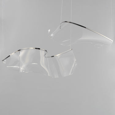 ET2 Rinkle Modular 2-Light LED Pendant Polished Chrome