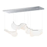 ET2 Rinkle Modular 3-Light LED Pendant Polished Chrome