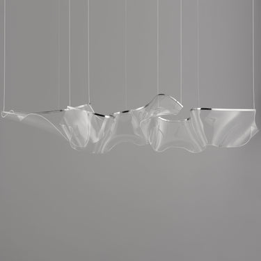 ET2 Rinkle Modular 3-Light LED Pendant Polished Chrome