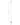 ET2 Quasar rhombus pendant line drawing with dimensions