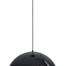 ET2 Hemisphere 24" LED Pendant Gloss Black/Aluminum