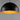 ET2 Hemisphere 24" LED Pendant Gloss Black/Gold
