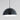 ET2 Hemisphere 31" LED Pendant Gloss Black/Aluminum