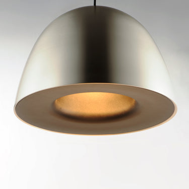 ET2 Fungo 16" LED Pendant Satin Nickel/Black