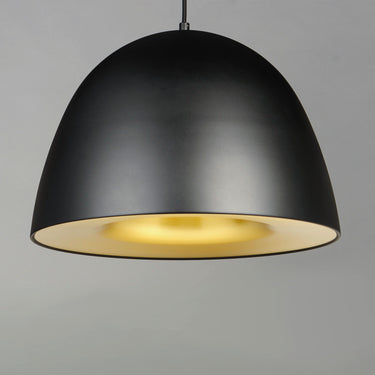 ET2 Fungo 24" LED Pendant Black/Satin Brass