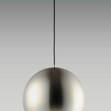 ET2 Palla 20" LED Pendant Satin Nickel/Black