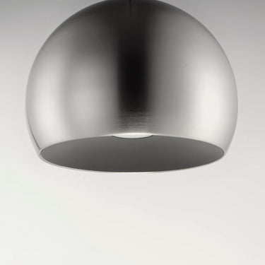ET2 Palla 20" LED Pendant Satin Nickel/Black