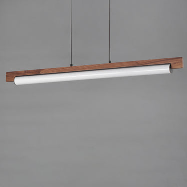 ET2 Joist 45" LED Horizontal Pendant Walnut/Black