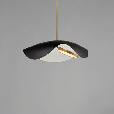 ET2 Carmen 16" LED Pendant Black/Gold