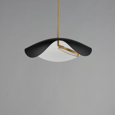 ET2 Carmen 16" LED Pendant Black/Gold