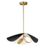 ET2 Carmen 24" LED Pendant Black/Gold