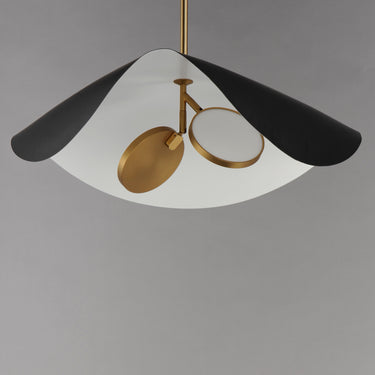ET2 Carmen 24" LED Pendant Black/Gold