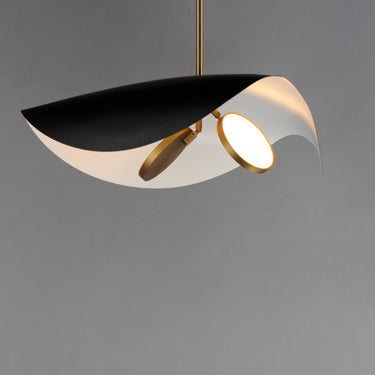 ET2 Carmen 24" LED Pendant Black/Gold