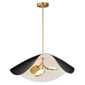 ET2 Carmen 32" LED Pendant Black/Gold