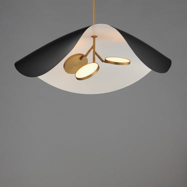 ET2 Carmen 32" LED Pendant Black/Gold