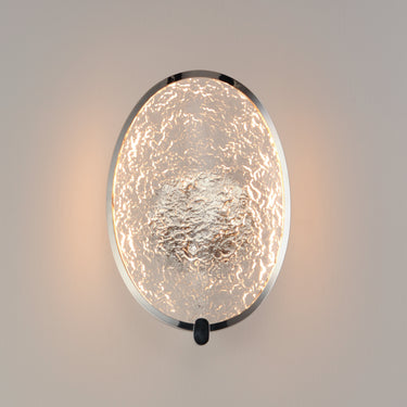 ET2 Moonscapes Wall Sconce Polished Chrome