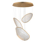 ET2 Moonscapes 3-Light LED Pendant Brushed Champagne